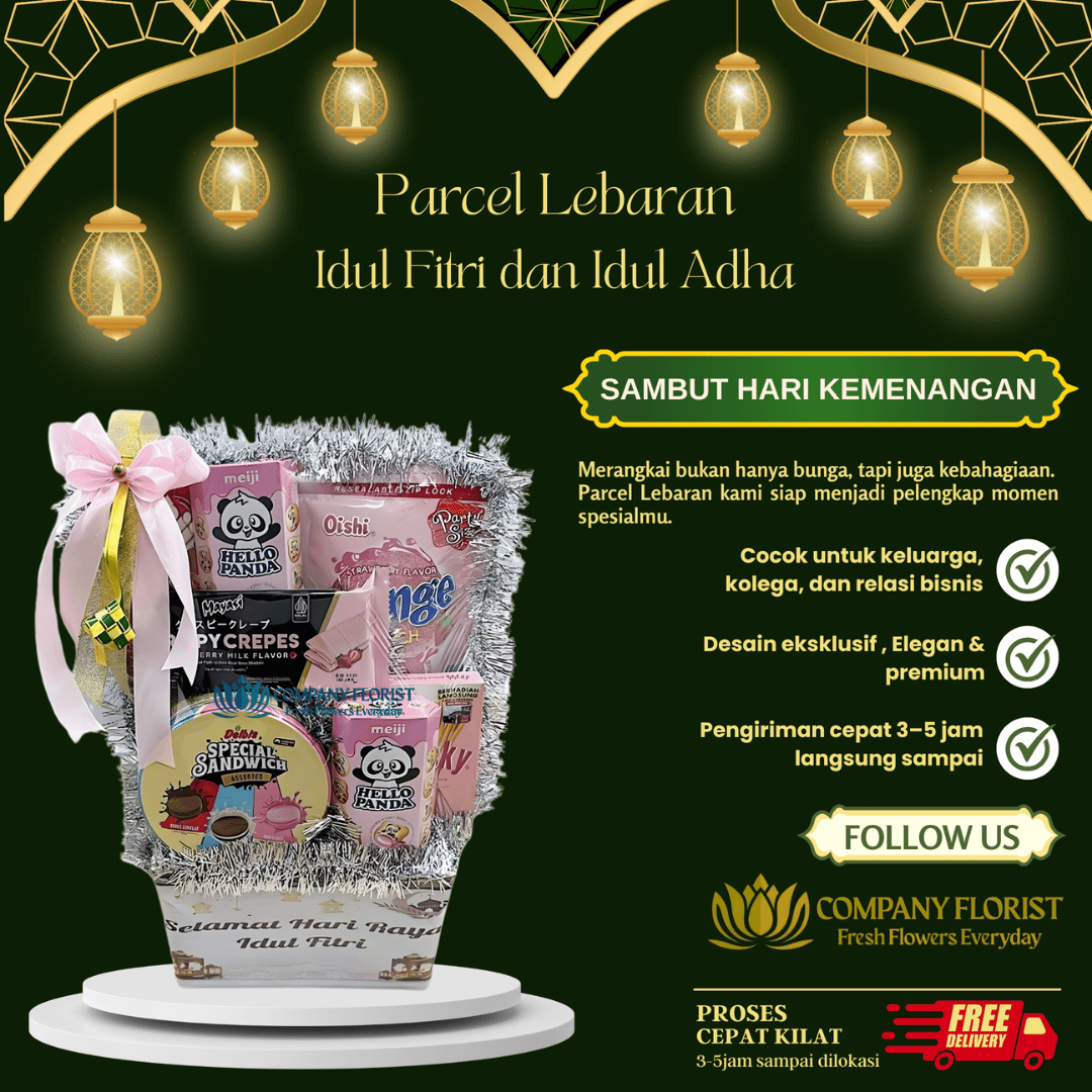 Parcel Snack Lebaran Isi Snack Premium & Berkualitas